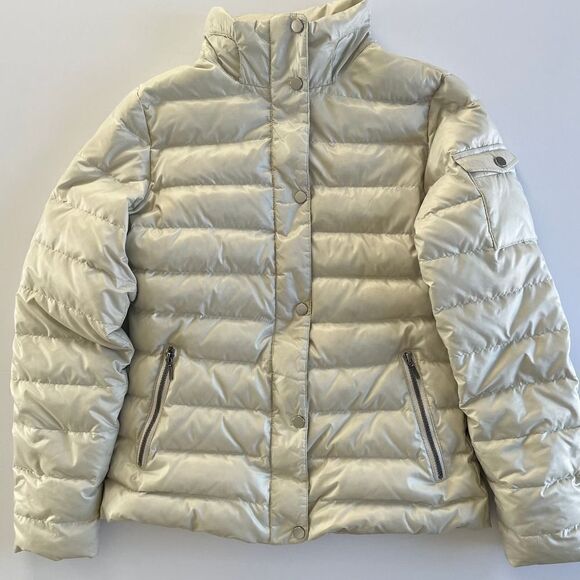 Marmot Hailey 700 Goose Down Fill Sterling Ivory Jacket Women's Size Medium - Picture 2 of 15